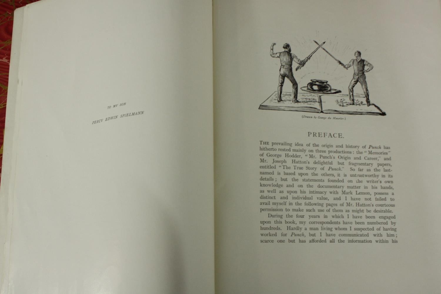 The History of Punch, late 19th century, volumes 1-100, complete set, leather bound. H.29 W.24cm. ( - Image 10 of 13