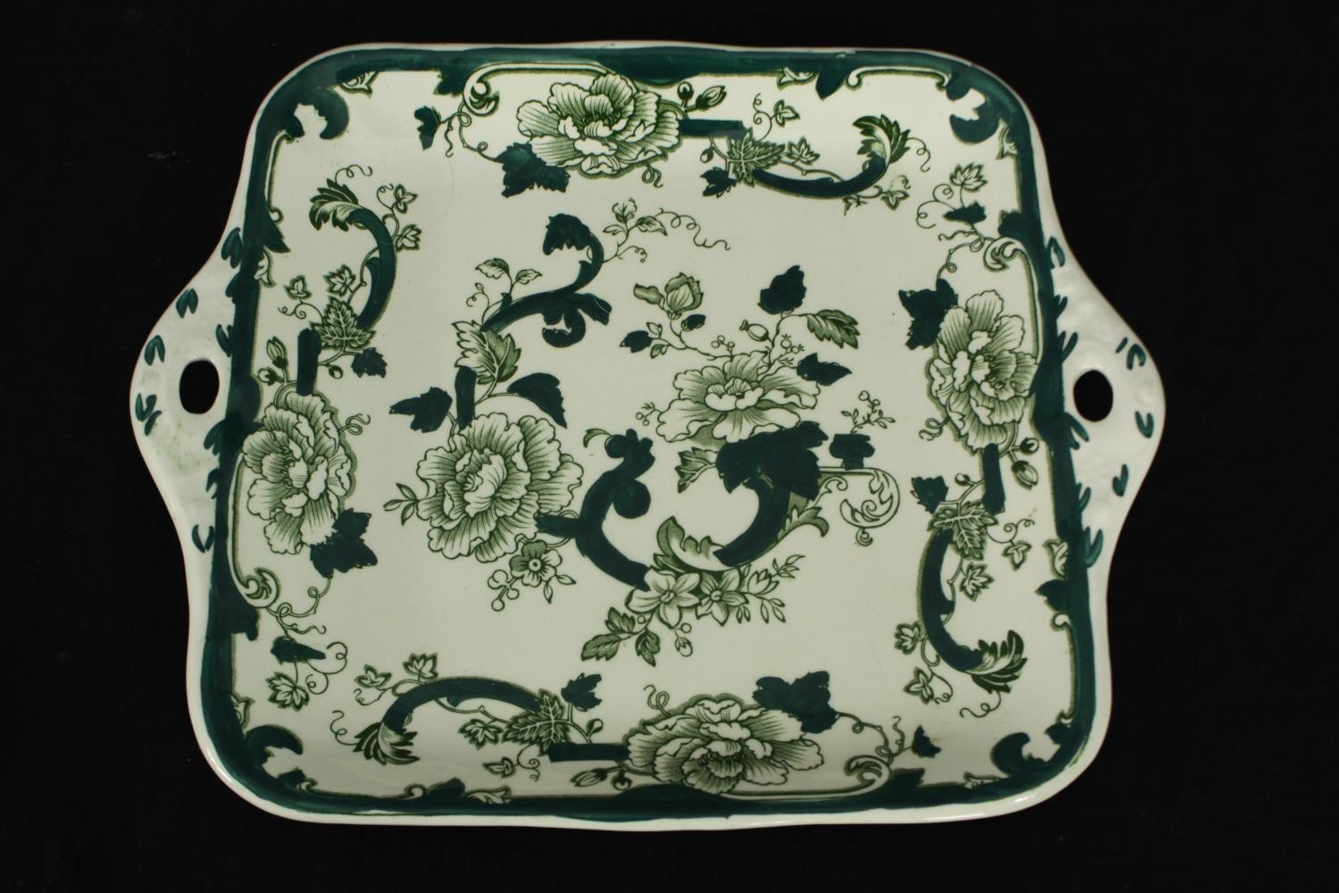 A collection of Mason's Ironstone items; Chartreuse. Dia.24cm. (largest). - Image 5 of 10