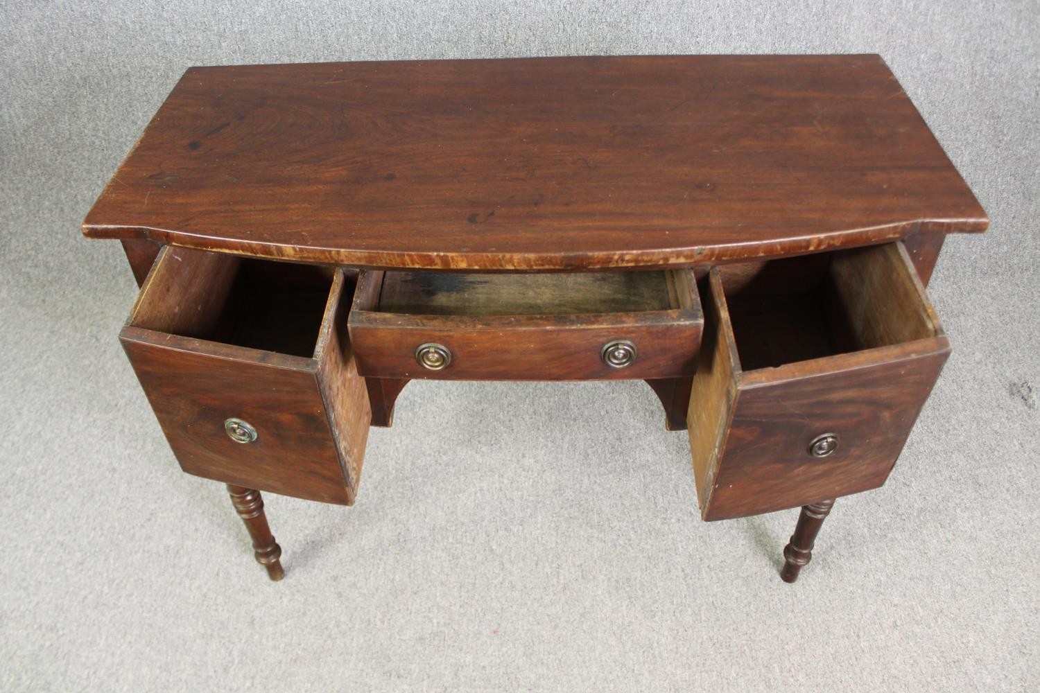 Sideboard, Georgian mahogany, small size. H.107 W.82 D.50cm. - Image 5 of 6