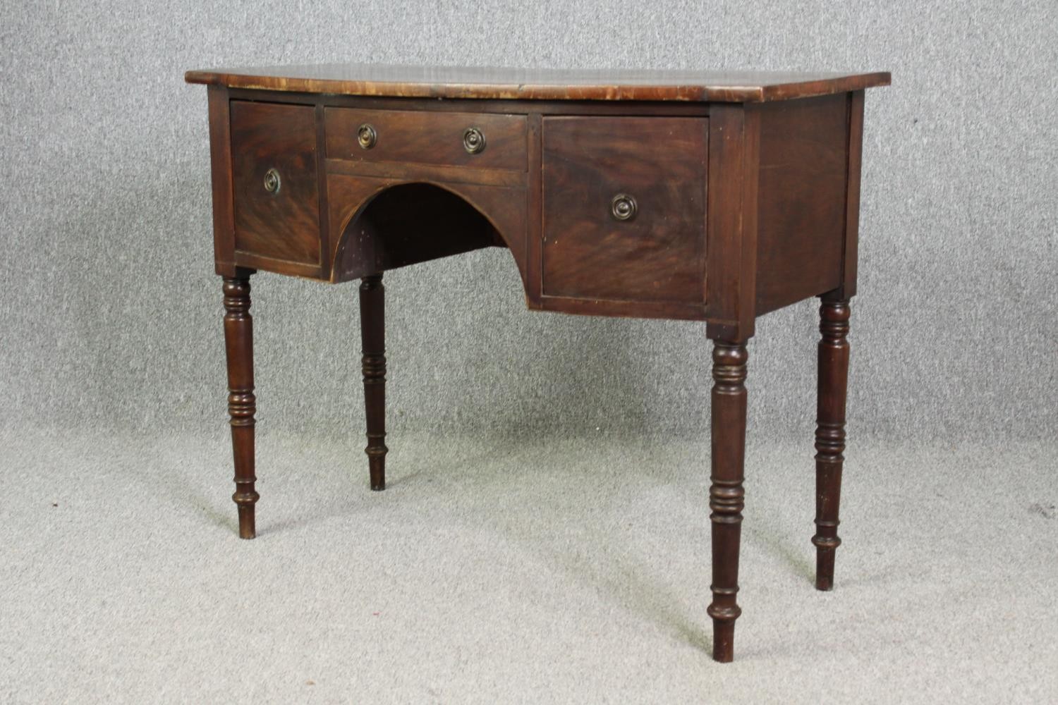 Sideboard, Georgian mahogany, small size. H.107 W.82 D.50cm. - Image 3 of 6