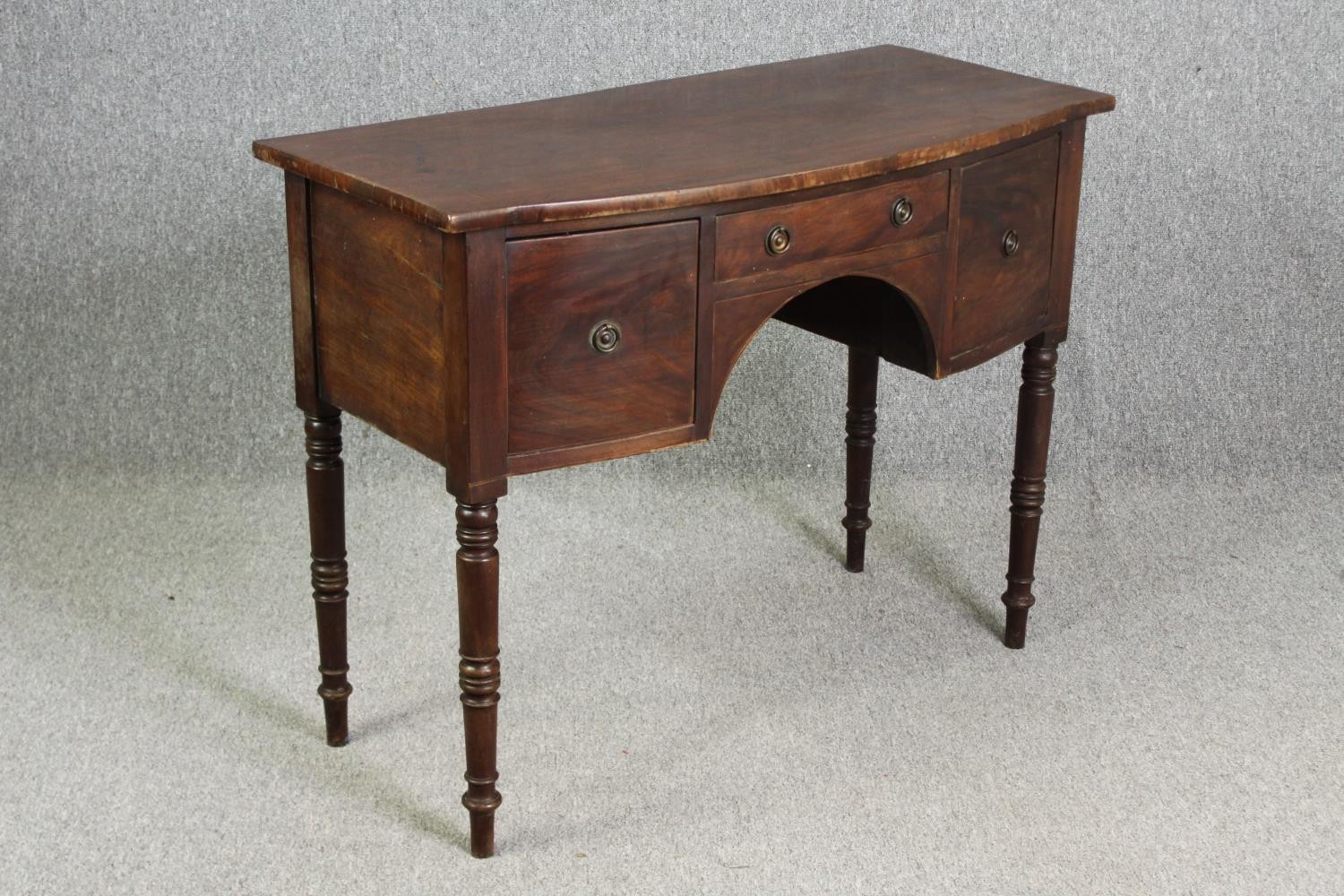 Sideboard, Georgian mahogany, small size. H.107 W.82 D.50cm. - Image 2 of 6