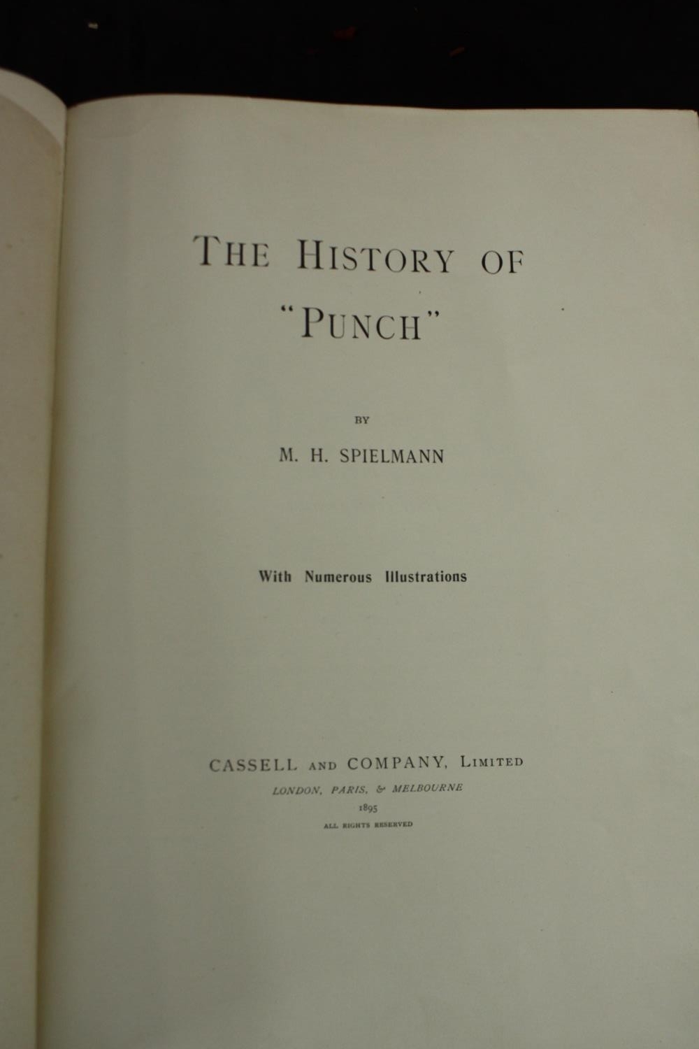 The History of Punch, late 19th century, volumes 1-100, complete set, leather bound. H.29 W.24cm. ( - Image 9 of 13