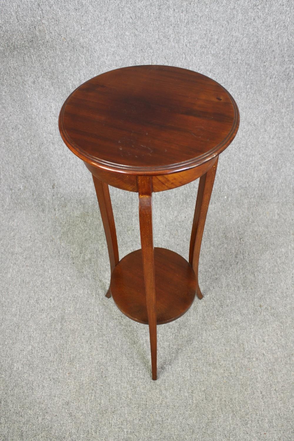 Jardiniere stand, late 19th century mahogany. H.95cm. - Image 2 of 4