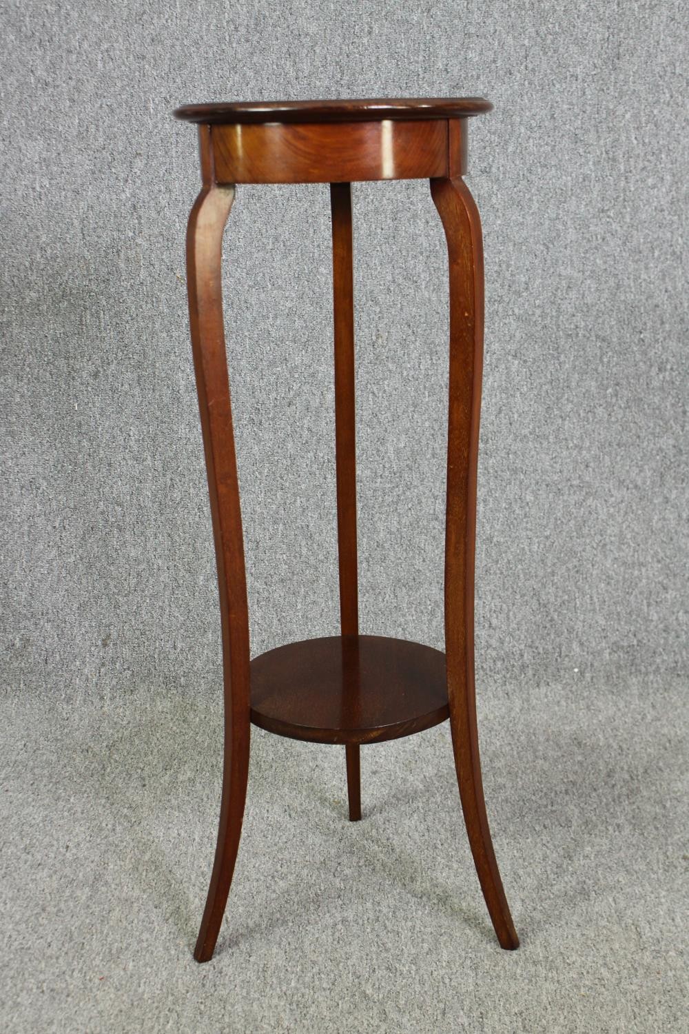 Jardiniere stand, late 19th century mahogany. H.95cm. - Image 3 of 4