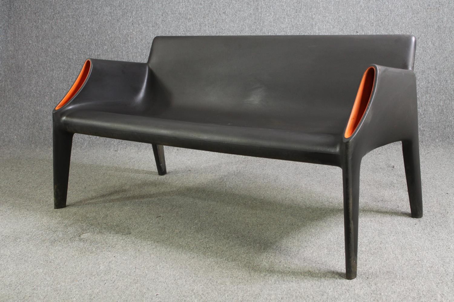 A Kartell Magic Hole garden bench by Philippe Starck. H.72 W.140 D.72cm. - Image 5 of 11