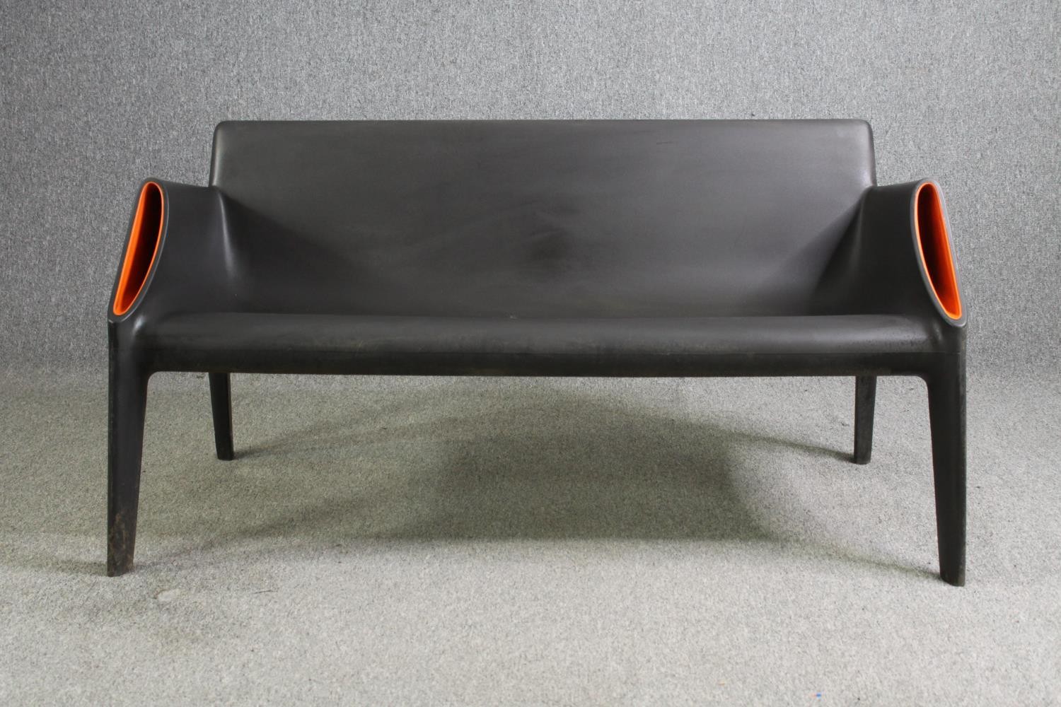A Kartell Magic Hole garden bench by Philippe Starck. H.72 W.140 D.72cm. - Image 2 of 11
