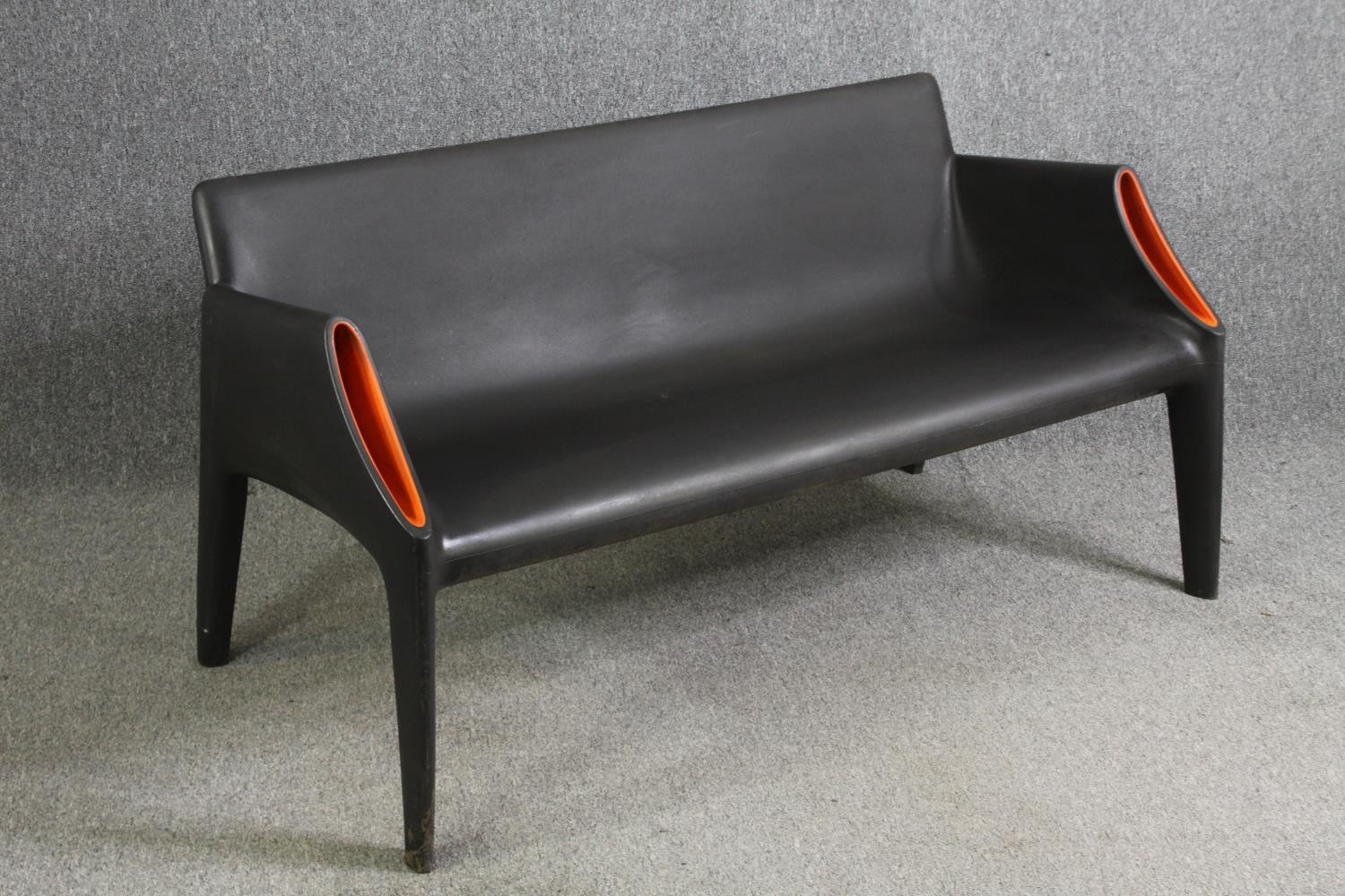 A Kartell Magic Hole garden bench by Philippe Starck. H.72 W.140 D.72cm. - Image 4 of 11