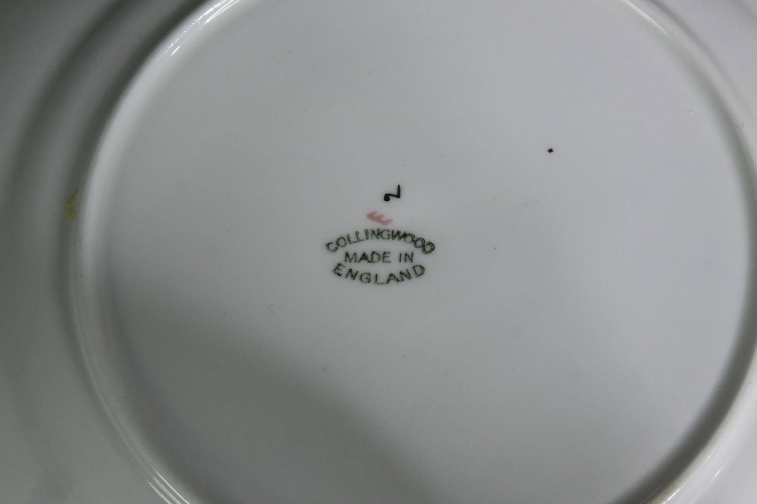 A Collingwood porcelain part tea service. Dia.27cm. (largest). - Image 6 of 6