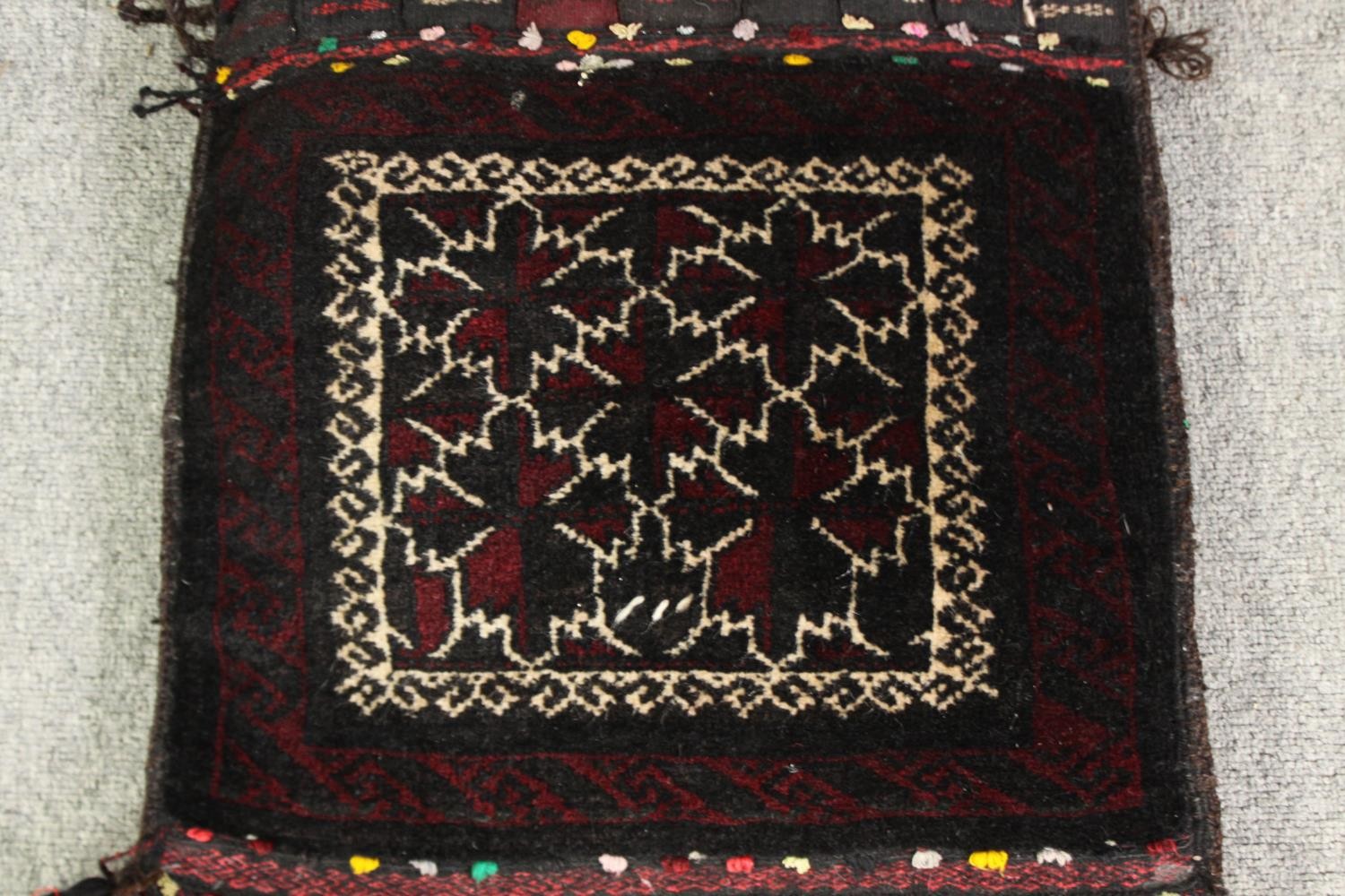 a group of five Tekke style cushion covers, 20th Century. L.45 W.40cm. (largest). - Image 6 of 8