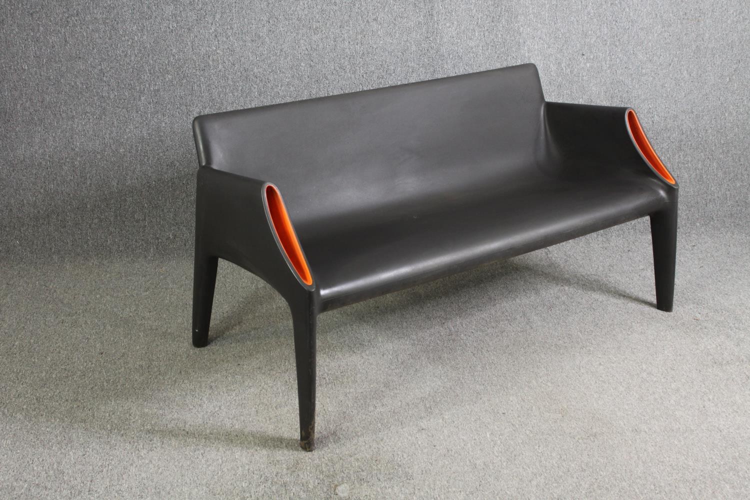 A Kartell Magic Hole garden bench by Philippe Starck. H.72 W.140 D.72cm. - Image 3 of 11