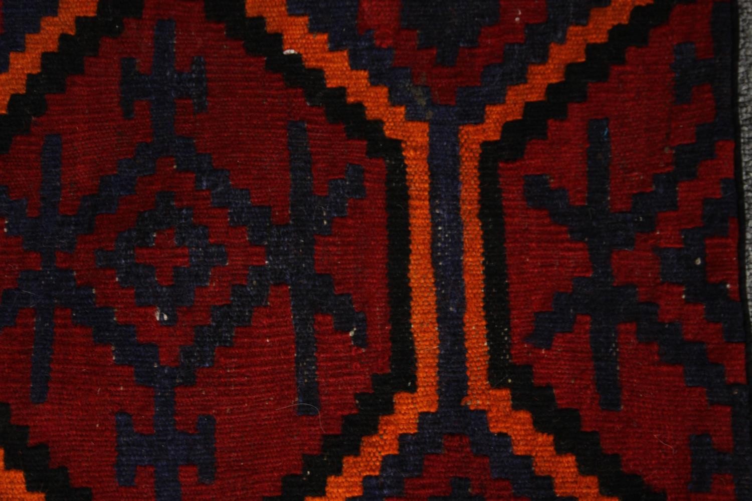 Five Caucasian style cushion covers, 20th Century L.50 W.50cm. (largest). - Image 4 of 7