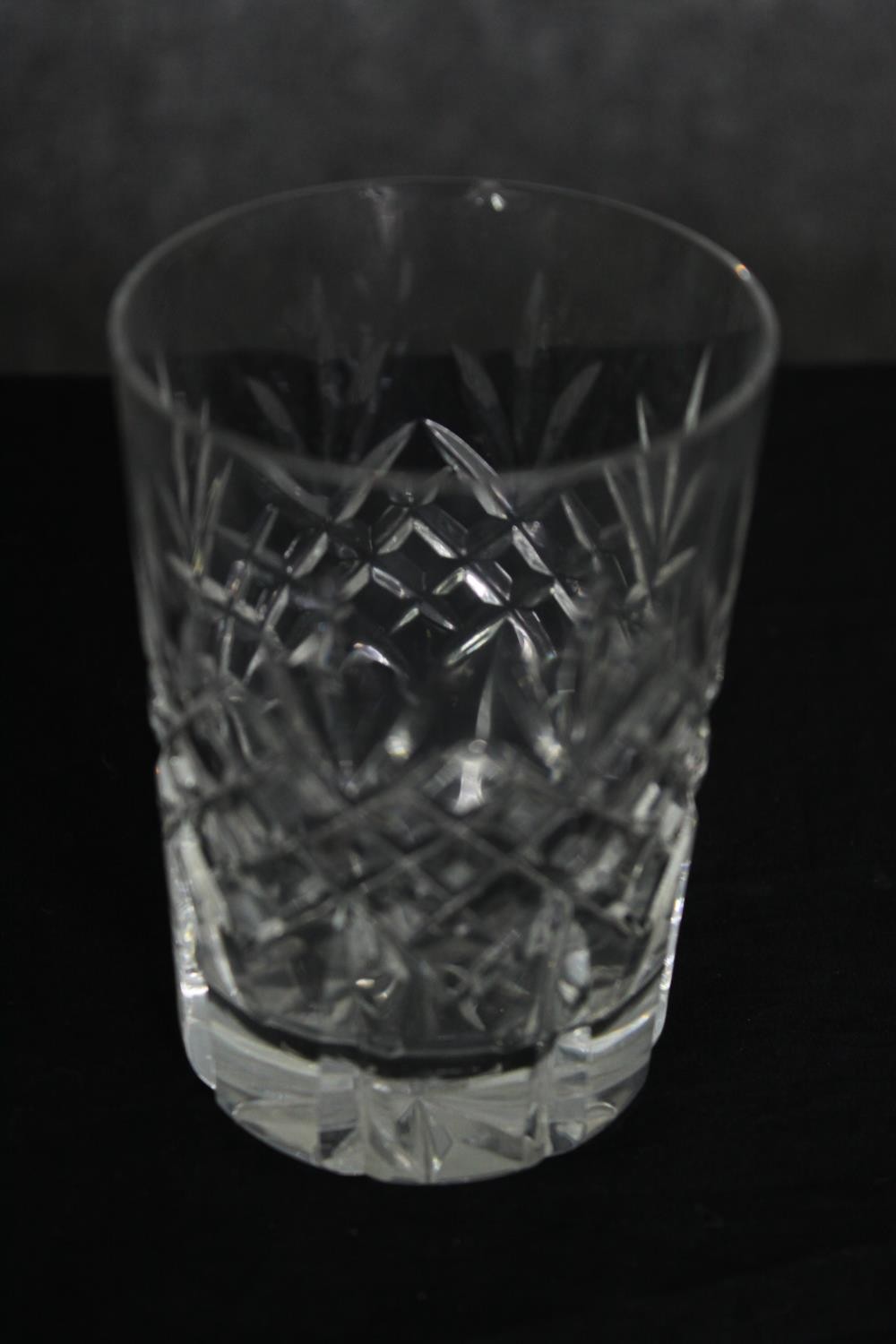 A quantity of vintage drinking glasses, H.17cm. (largest). - Image 2 of 9