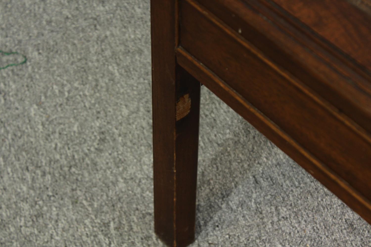 A mahogany coffee table, 20th century Georgian style. H.45 W.123 D.52cm. - Image 7 of 9