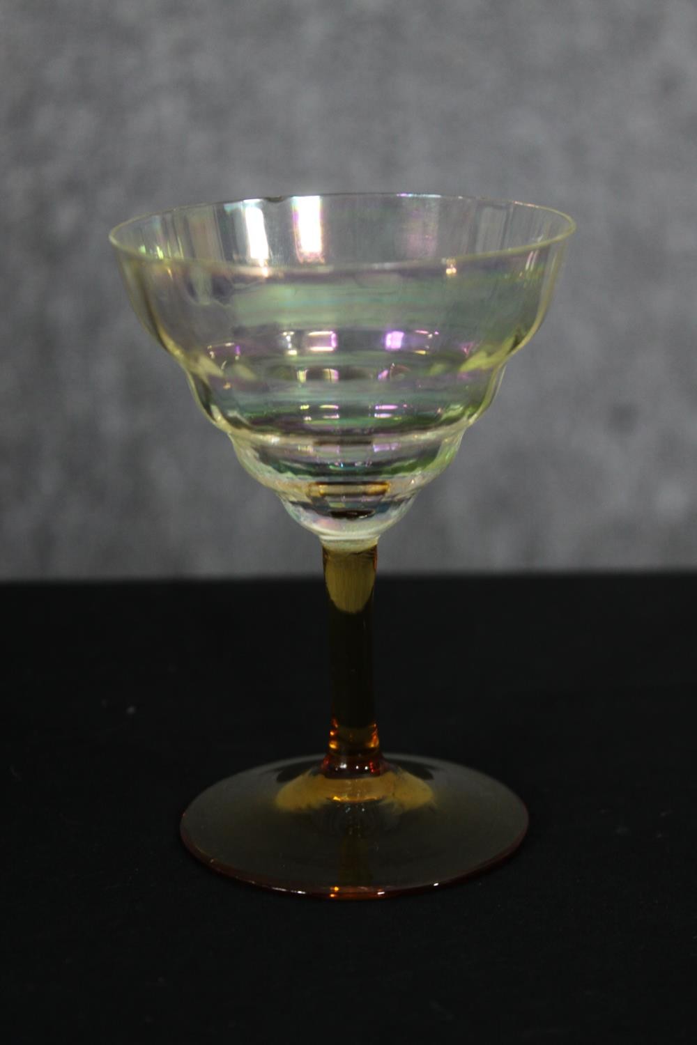 A quantity of vintage drinking glasses, H.17cm. (largest). - Image 4 of 9