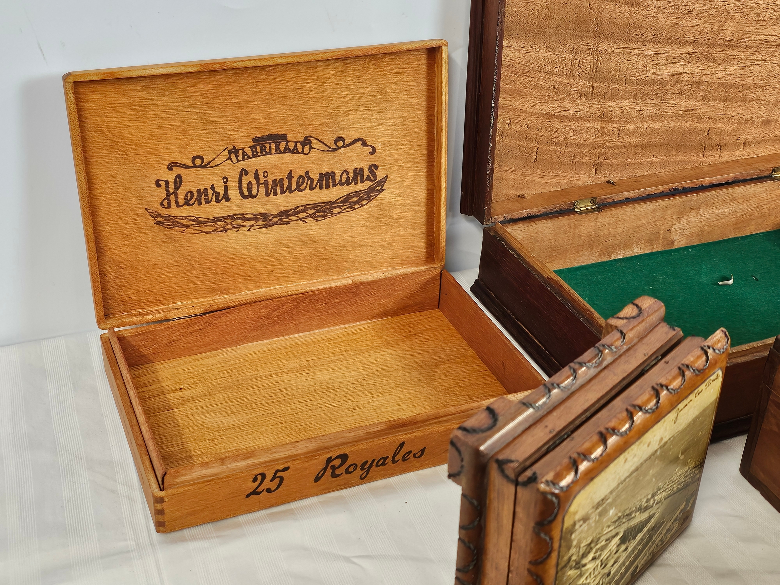 An extensive collection of various wooden boxes - Image 2 of 7