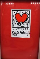 After Keith Haring, American, (1958 - 1990), limited edition Giglee print, 'Untitled', edition 12/