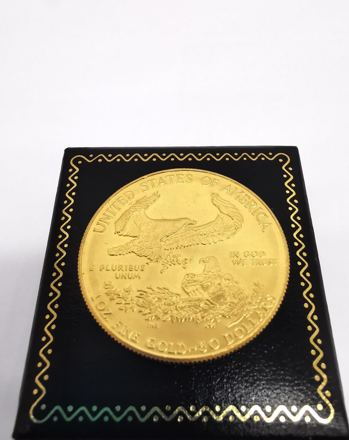 United States of America 50 Dollar Liberty - Eagle Gold Coin, date 1987, mint condition, weight 34. - Image 2 of 8