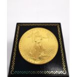 United States of America 50 Dollar Liberty - Eagle Gold Coin, date 1987, mint condition, weight 34.