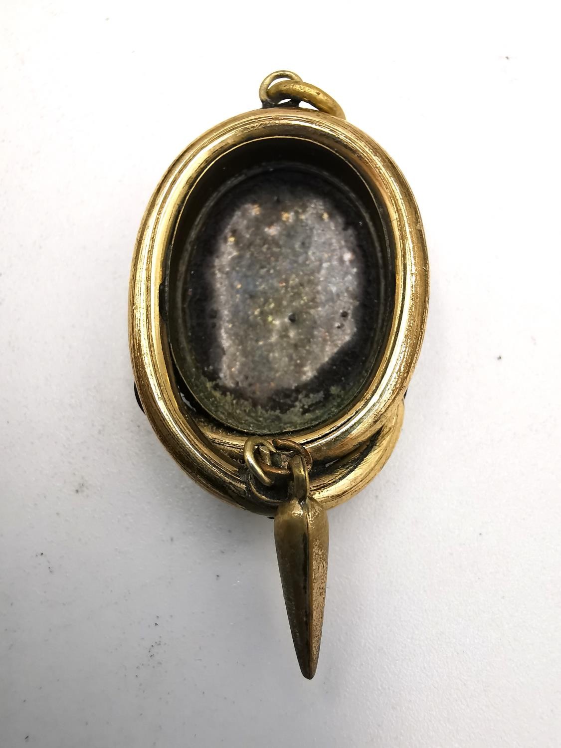 A collection of Victorian rolled gold jewellery, including a rolled gold swivel brooch/pendant, - Image 4 of 8