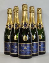 Brigitte Delmotte Brut Champagne, France. 6 x 75cl bottles