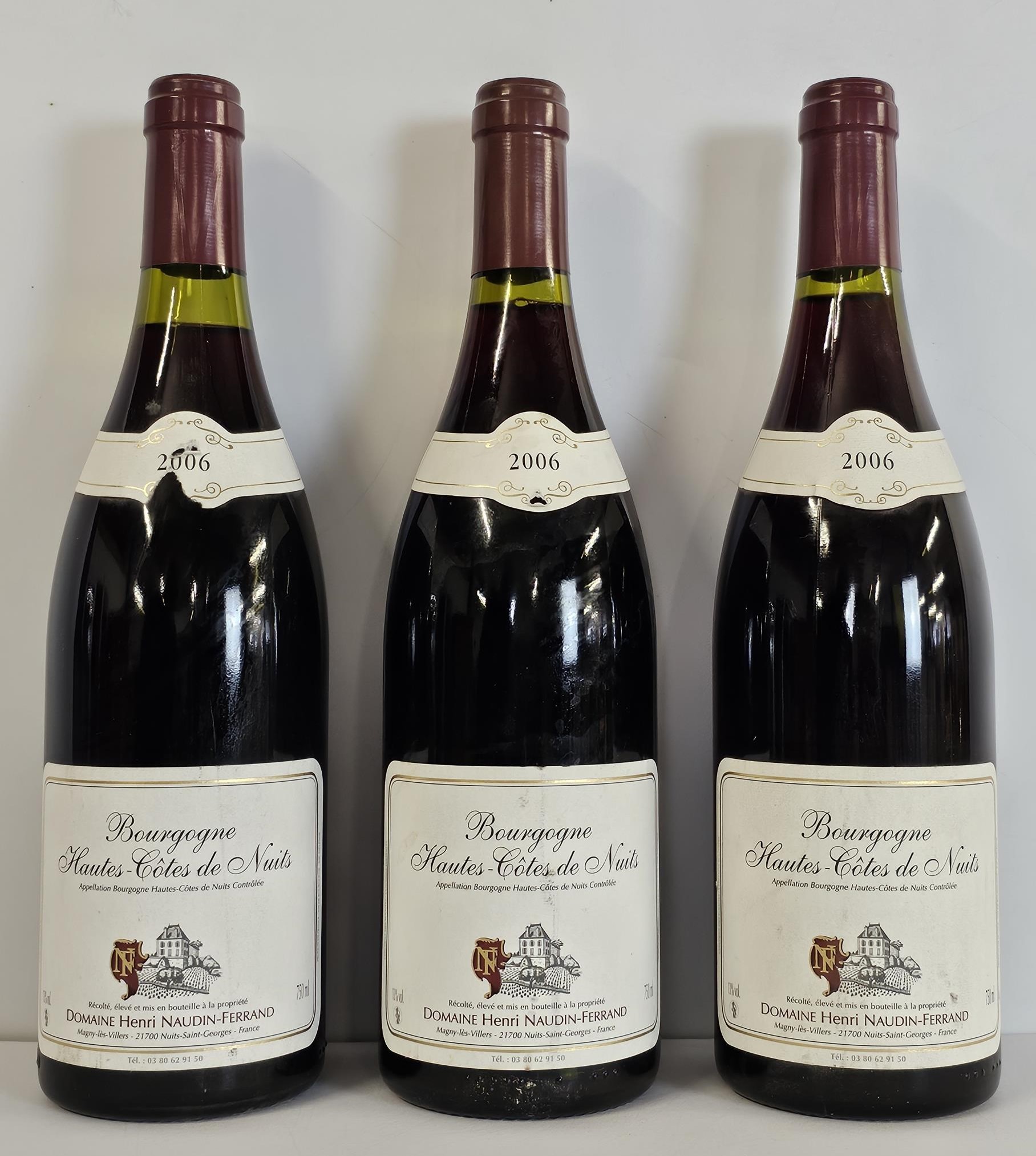 2006 Claire Naudin Domaine Henri Naudin-Ferrand Bourgogne Hautes Côtes de Nuits Burgundy, France.