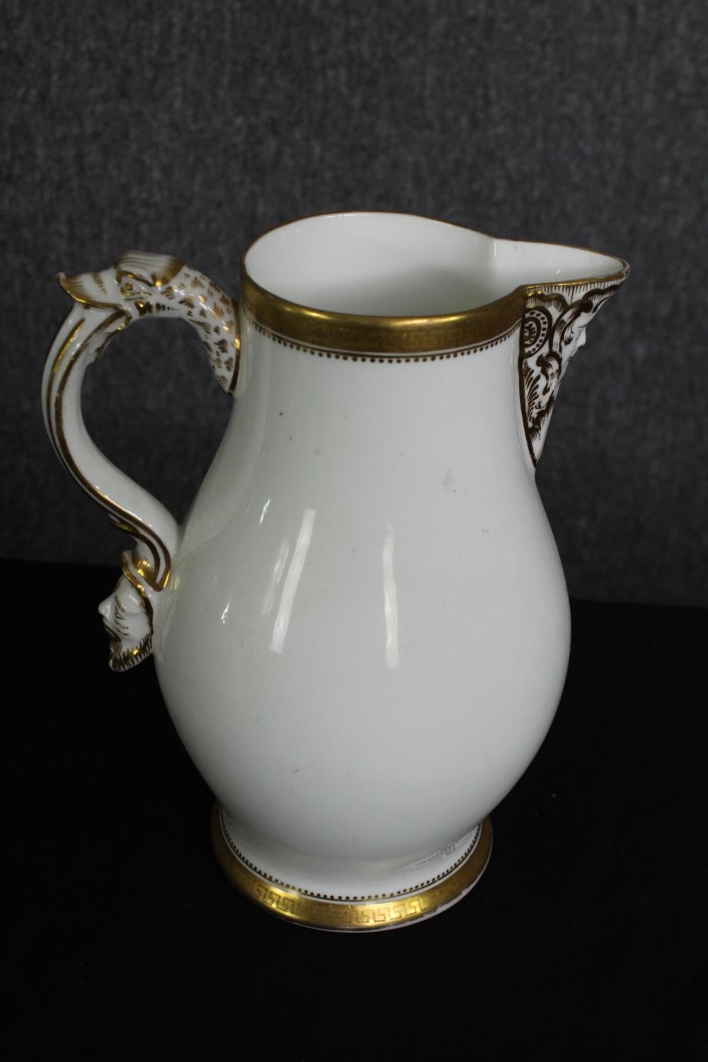 A group of various Staffordshire porcelain jugs. H.24cm. (largest). - Image 3 of 13