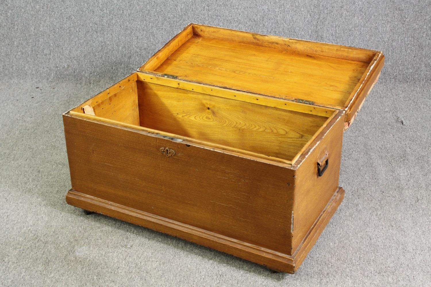 A camphor wood Ottoman, 19th century. H.55 W.93 D.49cm. - Image 4 of 5