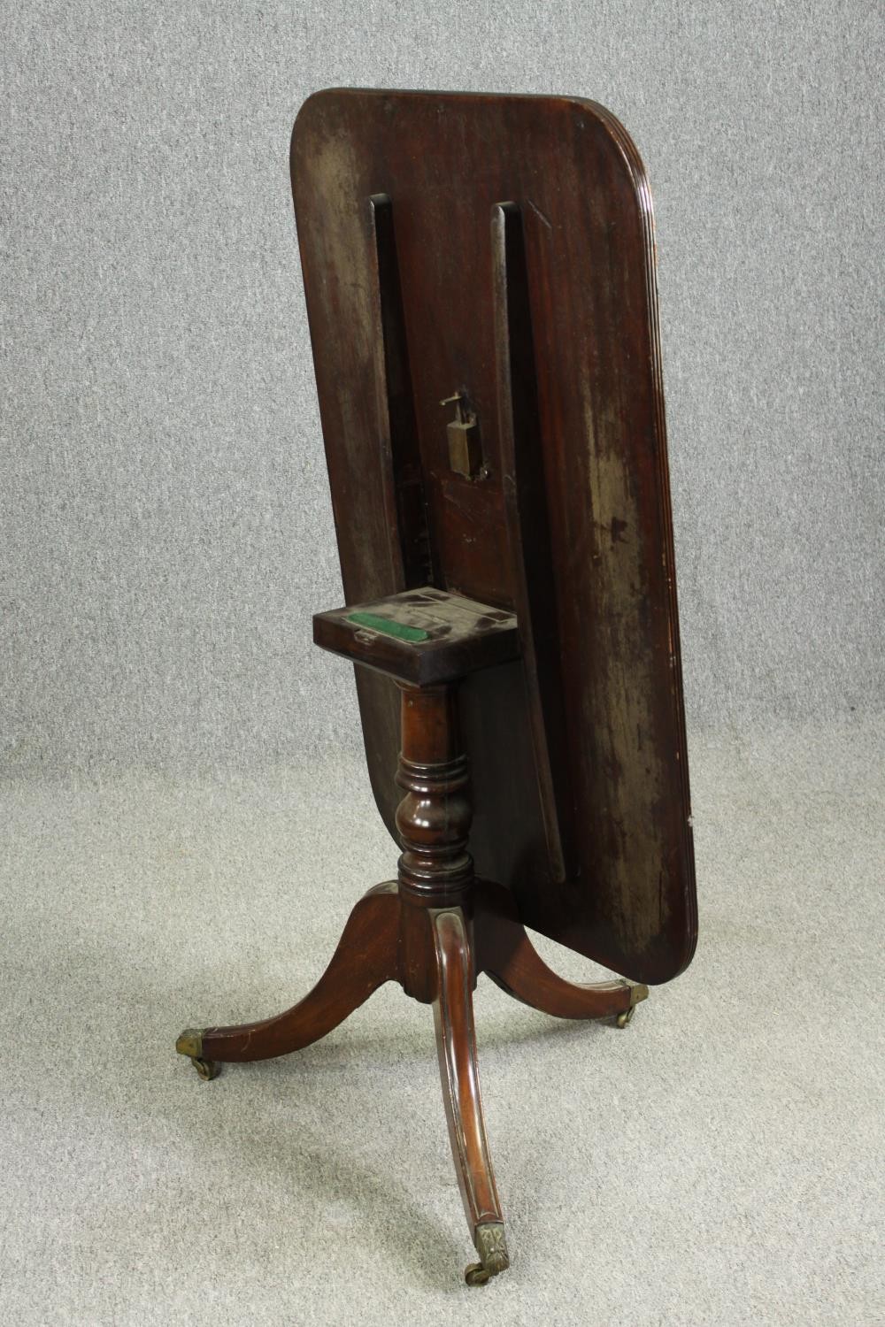 A Regency style tilt-top centre table, 19th century H.73 W.110 D.66cm. - Image 6 of 7