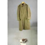 A British Army officer's Great Coat.