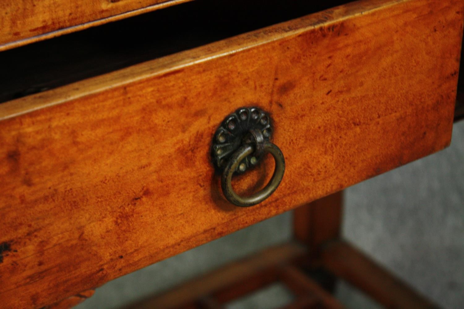 An early 20th century Chinese hardwood side cabinet. H.86 W.85 D.57cm. - Image 7 of 8