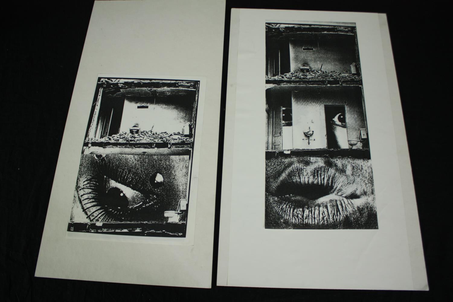 An interesting portfolio of eleven Pop Art and Surrealist style lithographs, woodcut prints and some - Image 6 of 9