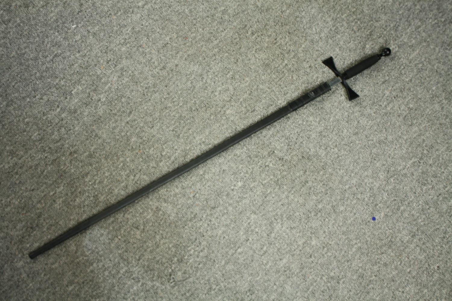 A Masonic ceremonial sword. L.86cm. - Bild 4 aus 5