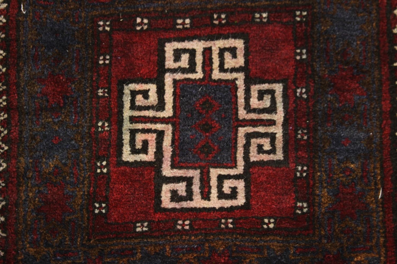 a group of five Tekke style cushion covers, 20th Century. L.45 W.40cm. (largest). - Image 7 of 8