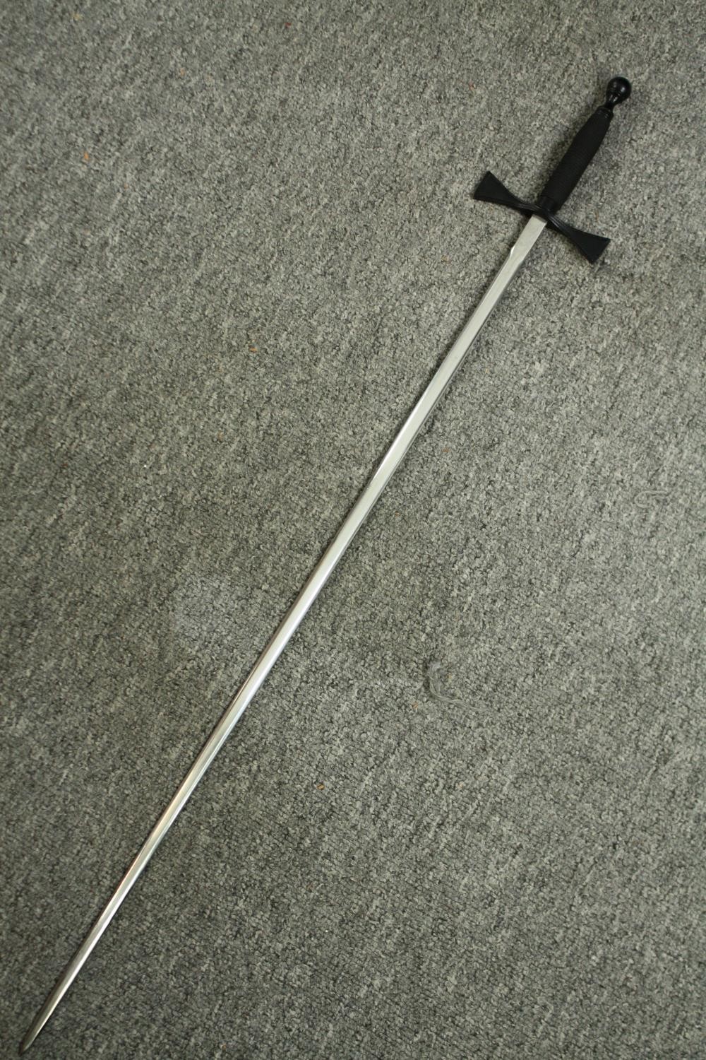 A Masonic ceremonial sword. L.86cm. - Bild 3 aus 5