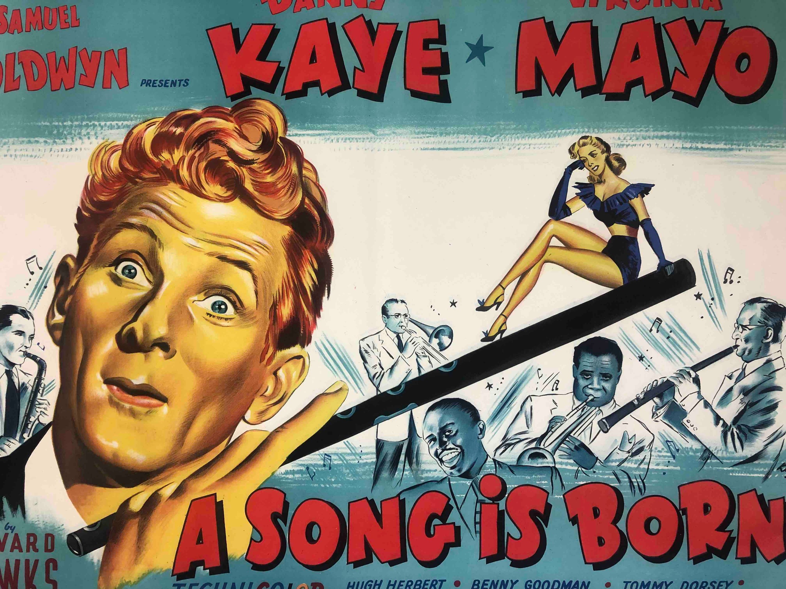 A collection of twenty two vintage musical film posters, including films starring Danny Kaye, and - Image 16 of 23