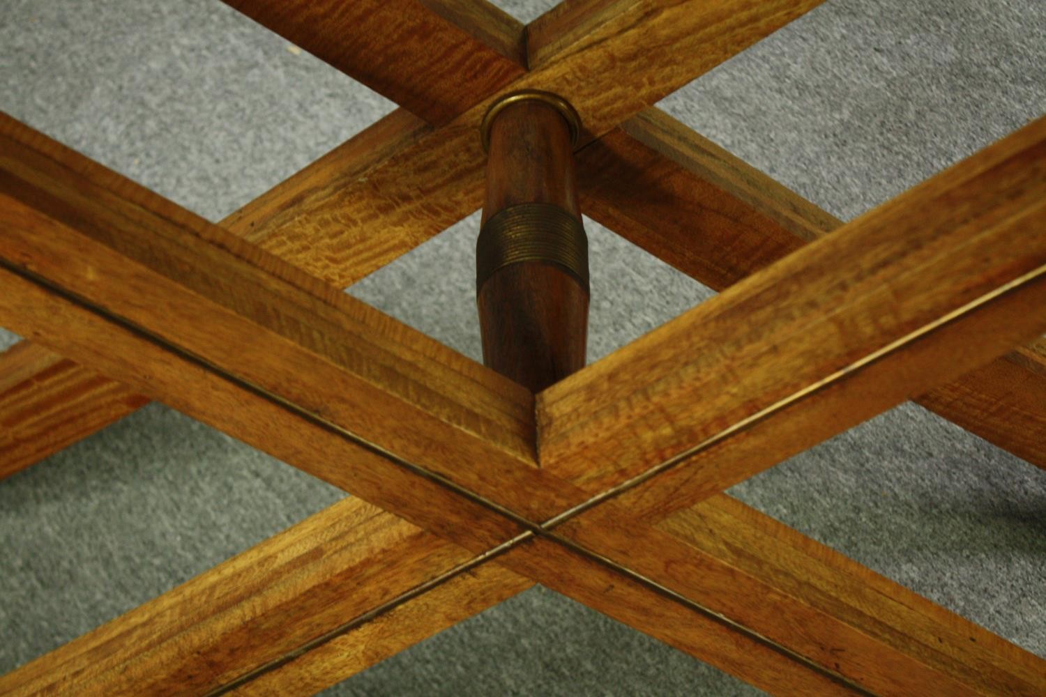 An American console table by Maitland-Smith, with a satin birch parquetry inlaid and crossbanded - Image 10 of 10