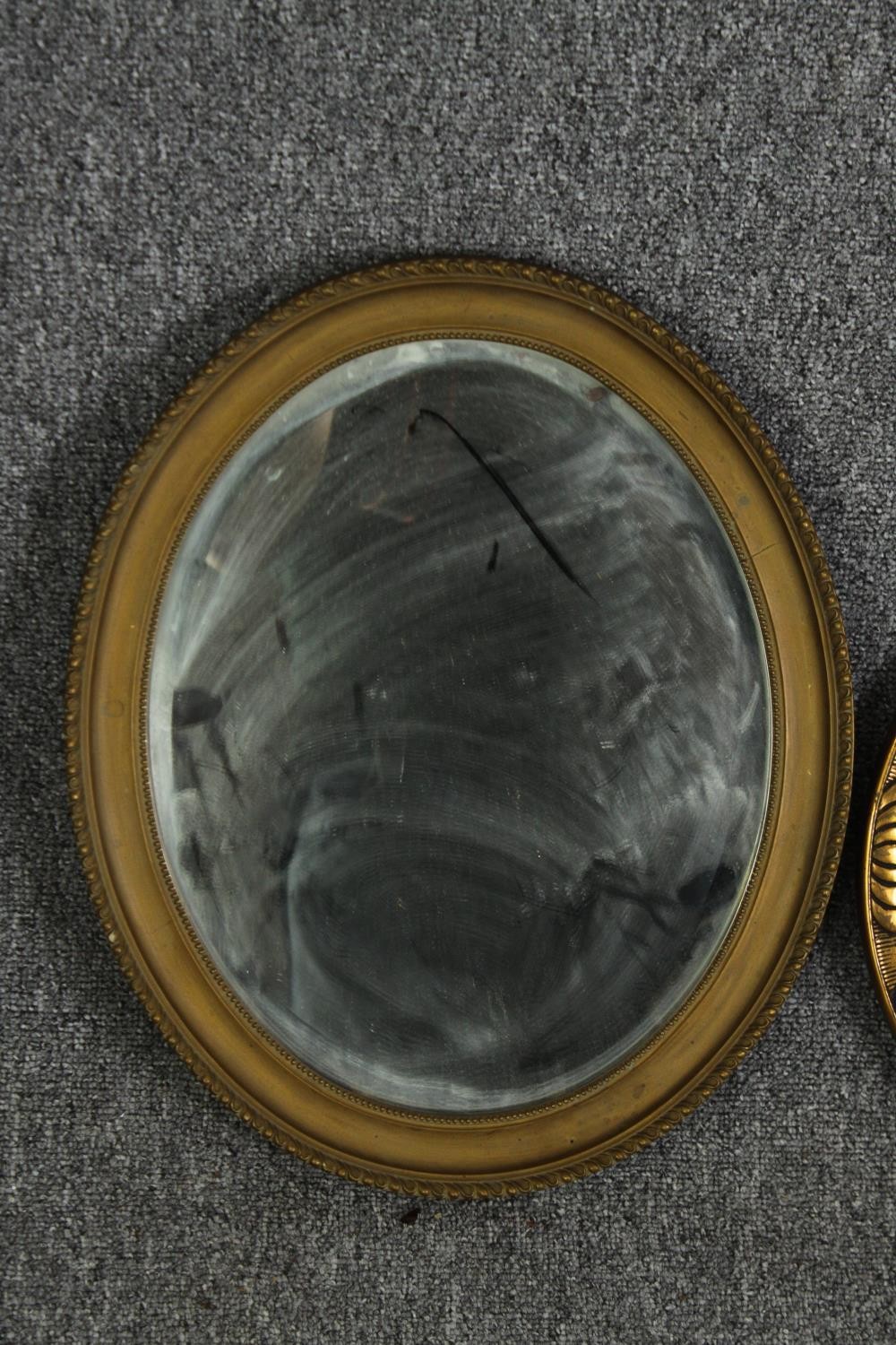 A group of four mirrors. H.120 W.32cm. (largest). - Image 2 of 6