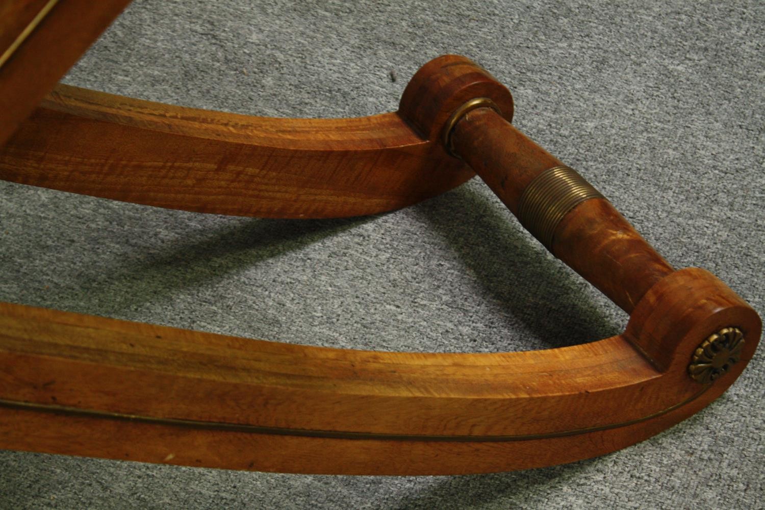 An American console table by Maitland-Smith, with a satin birch parquetry inlaid and crossbanded - Image 9 of 10