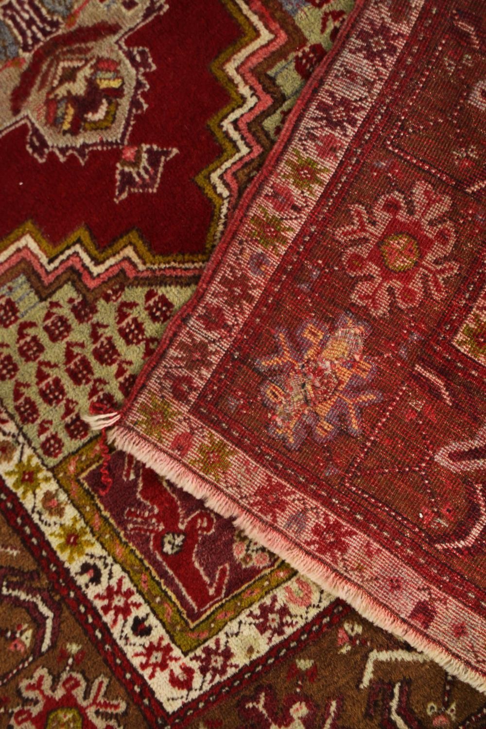 A pair of North West Persian style rugs. L.168 W.100cm. (each). - Image 5 of 9