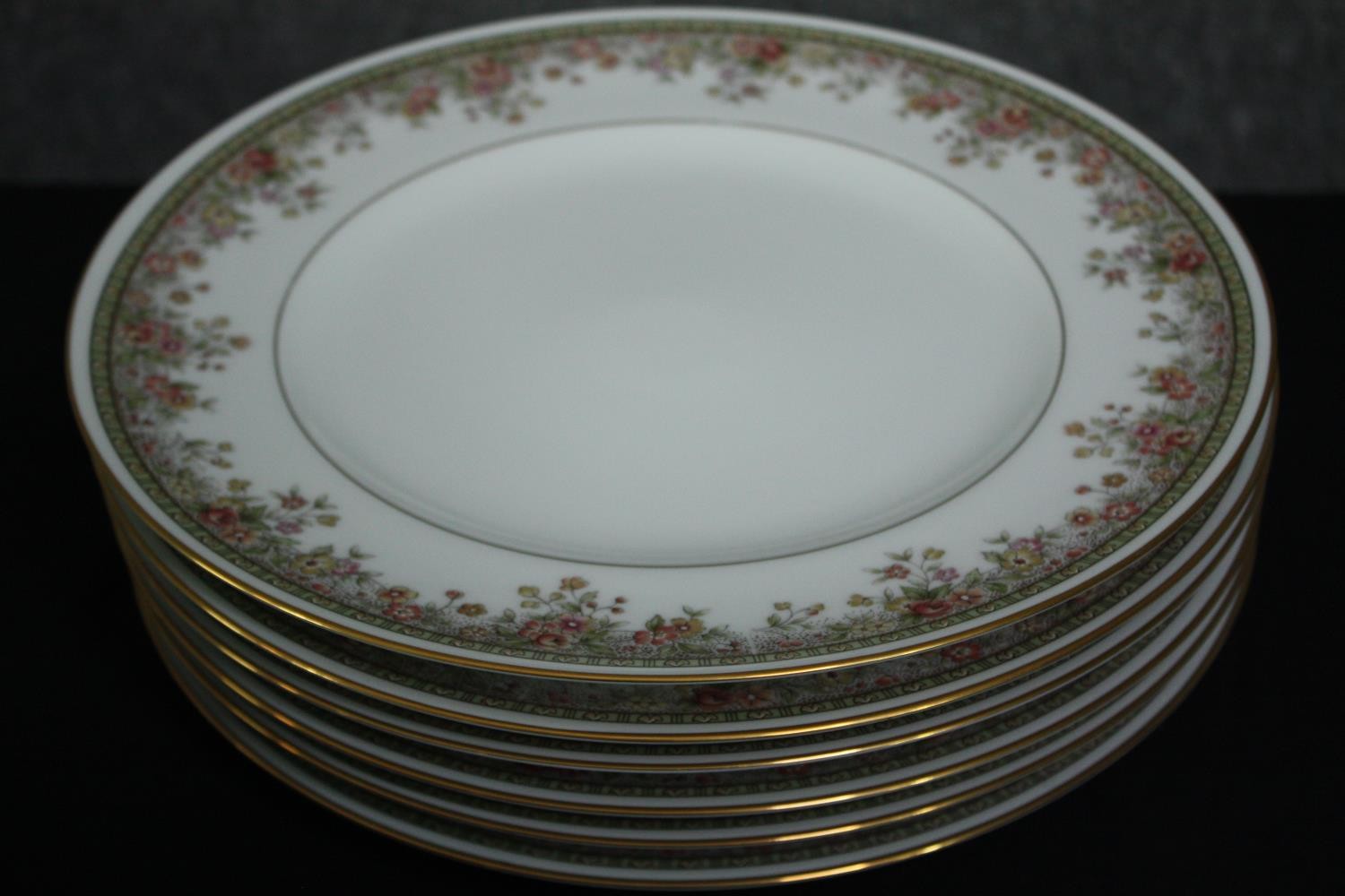 A Noritake 'Morning Jewel' part dinner service. L33 W.28cm. (largest). - Image 3 of 11