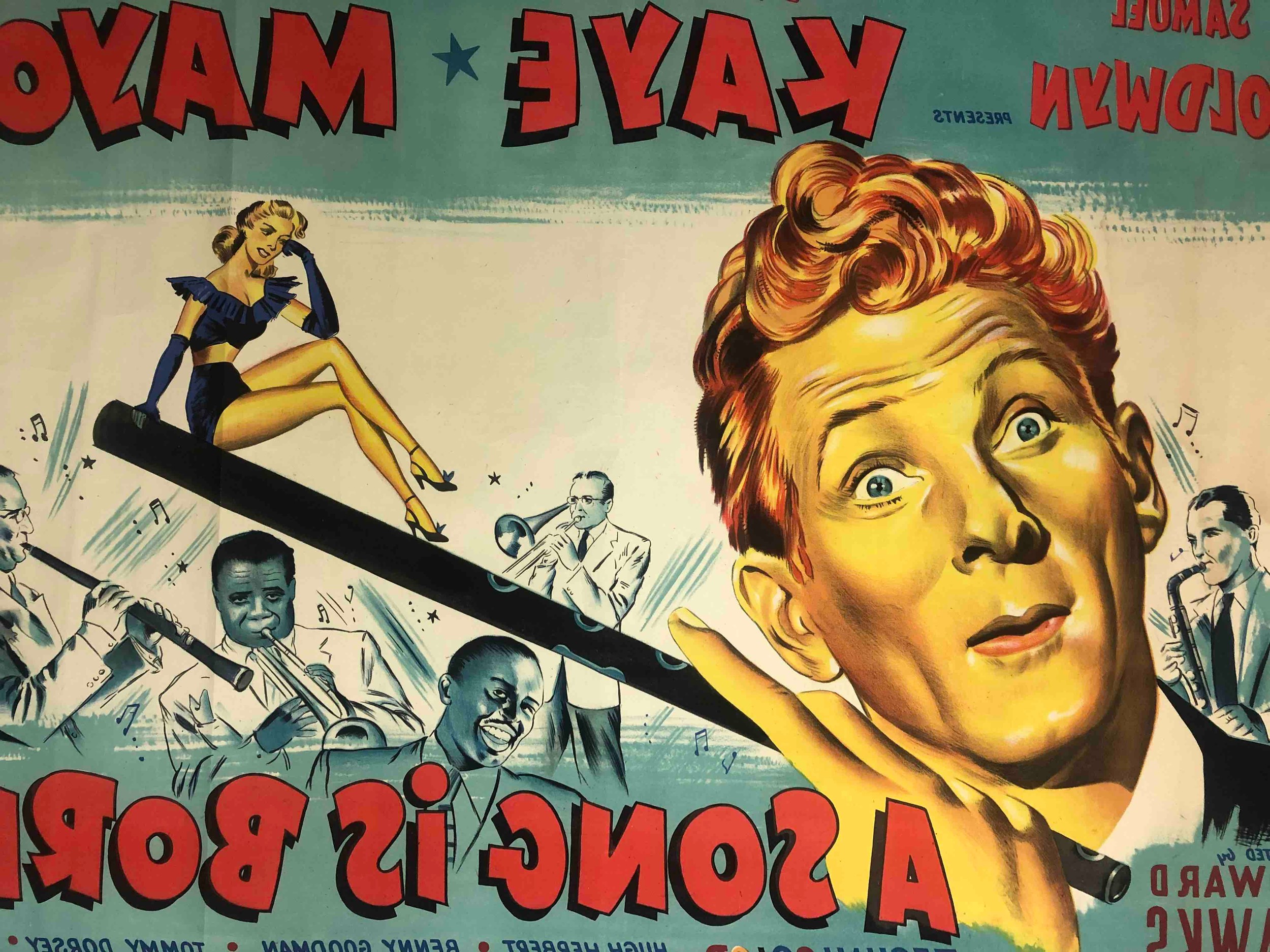A collection of twenty two vintage musical film posters, including films starring Danny Kaye, and - Image 12 of 23