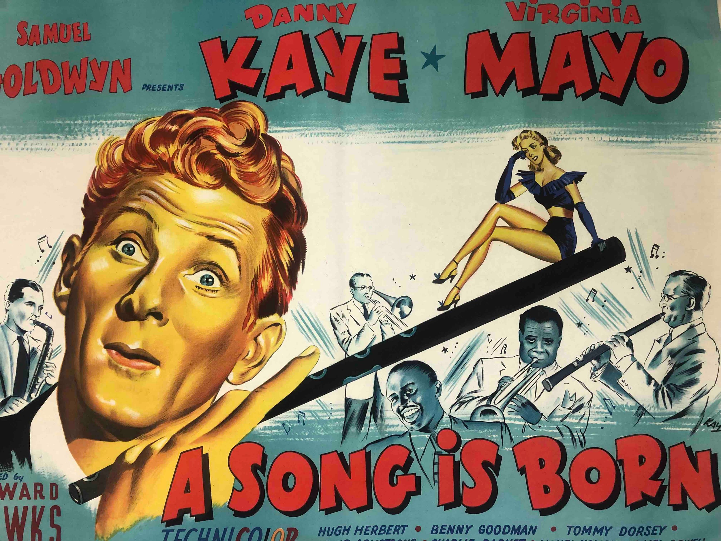 A collection of twenty two vintage musical film posters, including films starring Danny Kaye, and - Image 5 of 23