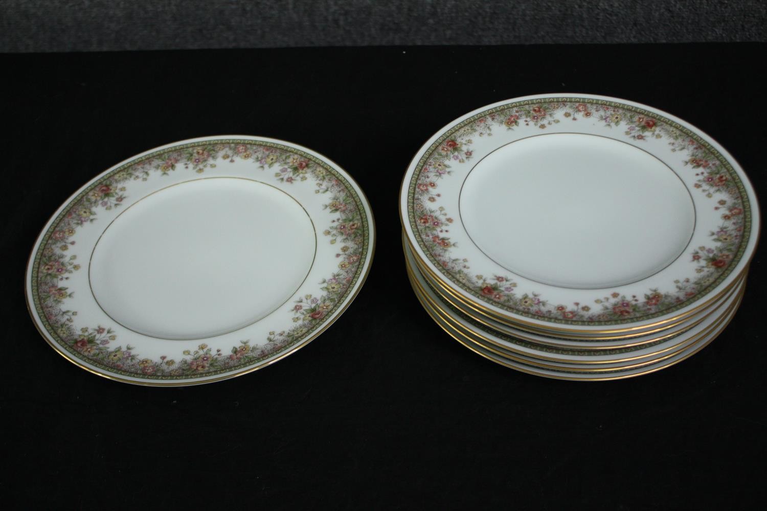 A Noritake 'Morning Jewel' part dinner service. L33 W.28cm. (largest). - Image 11 of 11