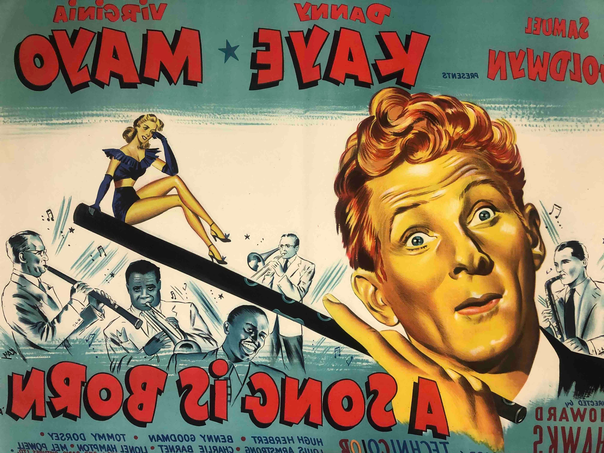 A collection of twenty two vintage musical film posters, including films starring Danny Kaye, and - Image 18 of 23