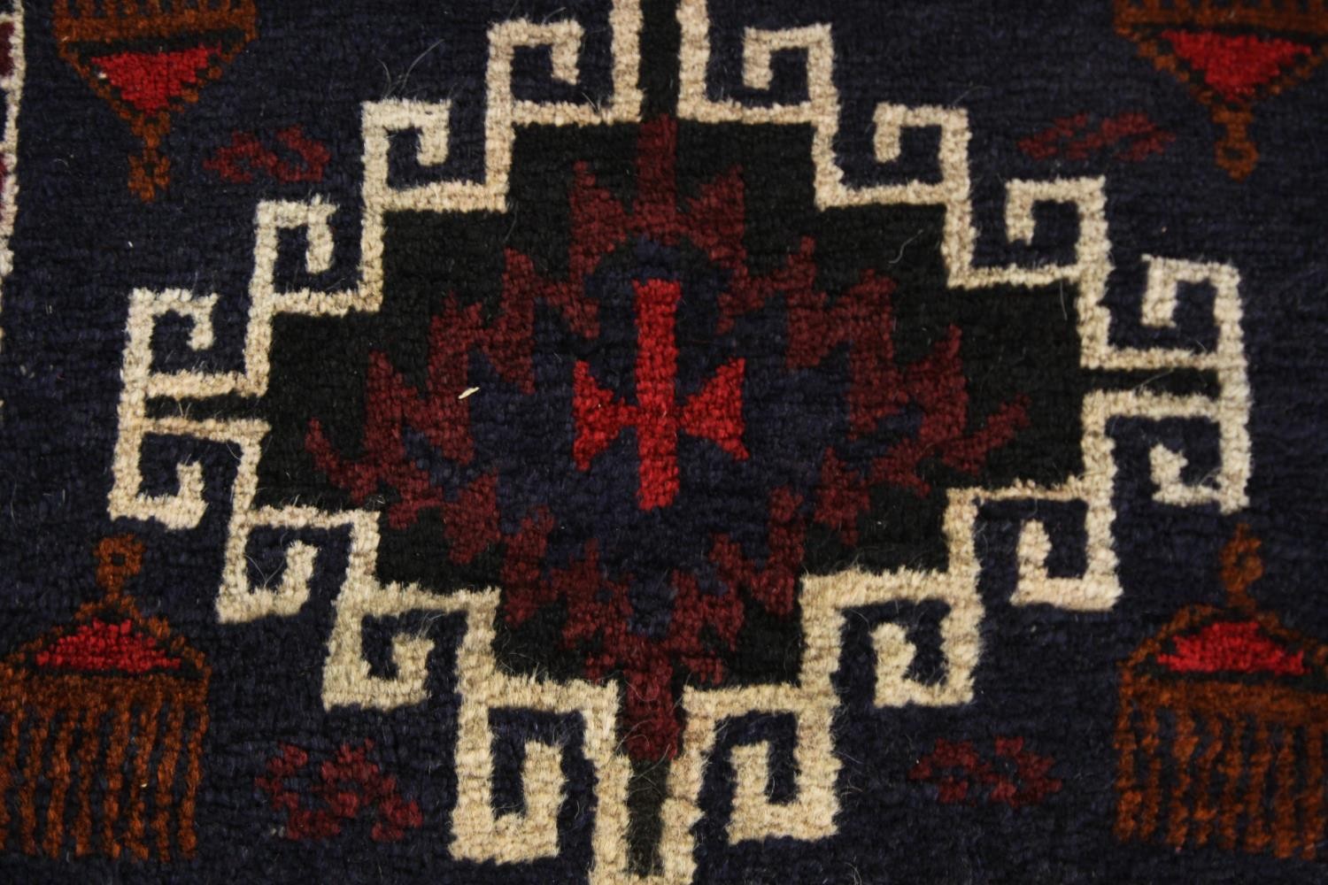 a group of five Tekke style cushion covers, 20th Century. L.45 W.40cm. (largest). - Image 4 of 8