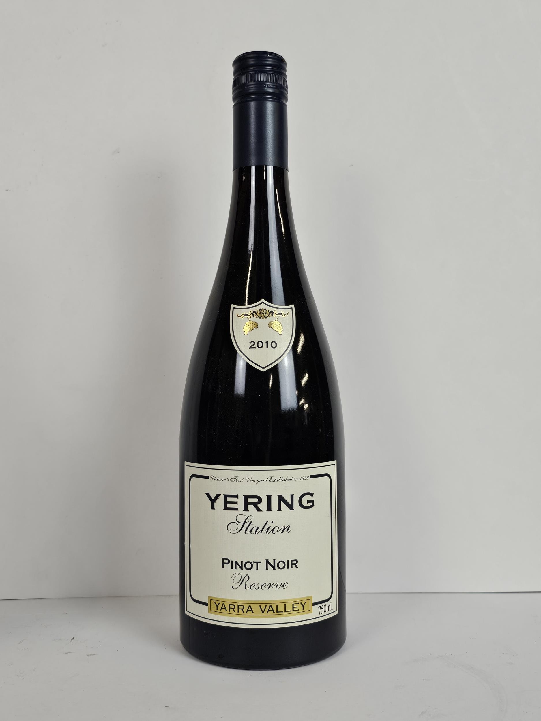 A bottle of 2010 Yering Station Reserve Pinot Noir, Yarra Valley, Australia, 75cl together with a - Image 4 of 4