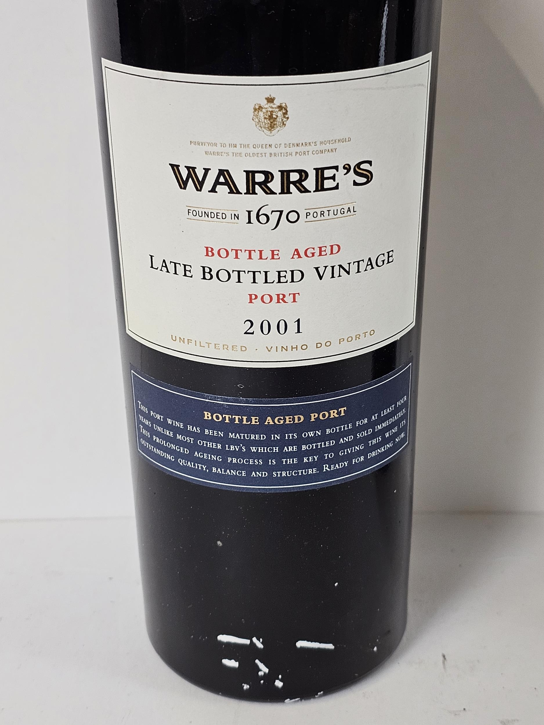 2001 Warre's Late Bottled Vintage Port, Portugal. 2 x 75cl bottles - Image 5 of 5