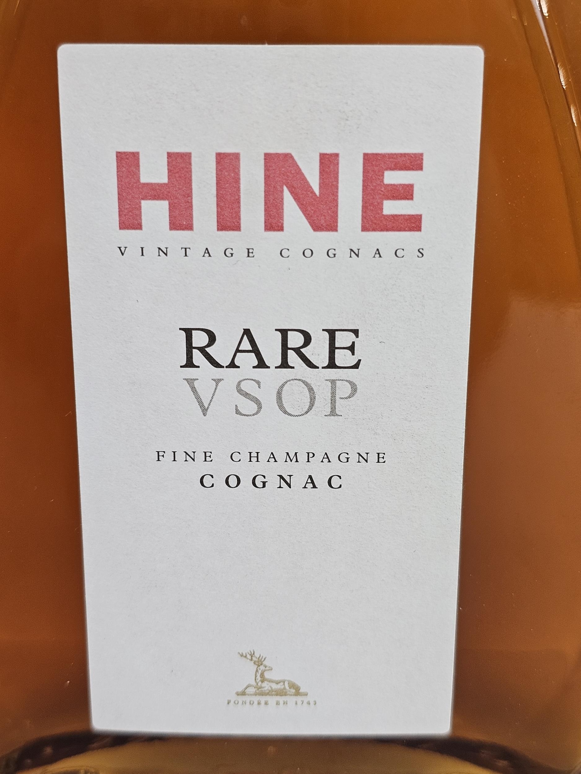 A collection of cognac and brandy, to include a Hine Rare V.S.O.P Fine Champagne Cognac, France, - Image 5 of 9