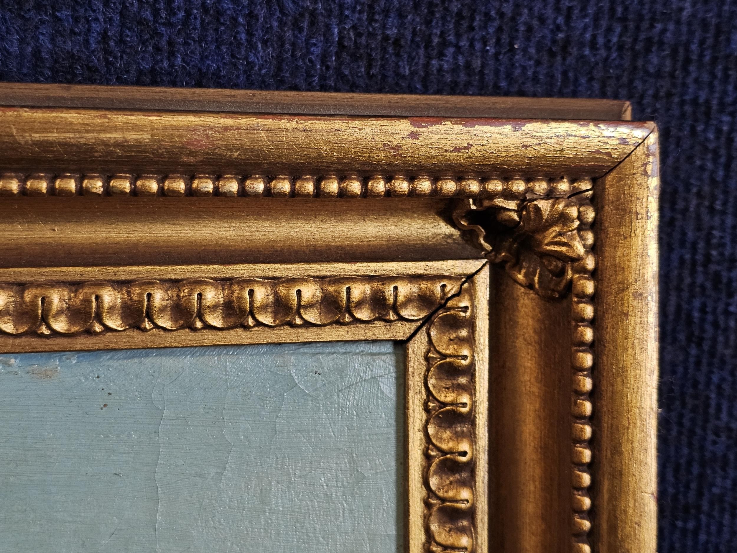 Oil on board, early 20th century, an oil on board, signed R A Brugger, in a giltwood frame. H.56 W. - Image 5 of 7