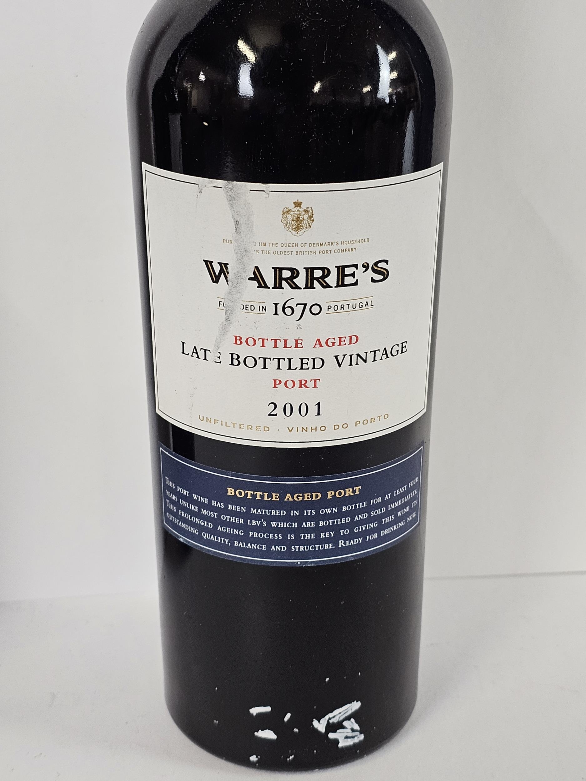 2001 Warre's Late Bottled Vintage Port, Portugal. 2 x 75cl bottles - Image 3 of 5